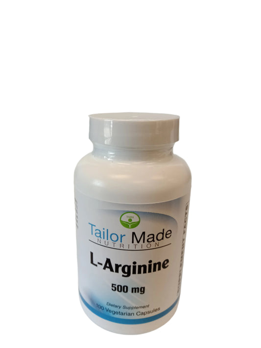 L-Arginine, 500mg with B-6