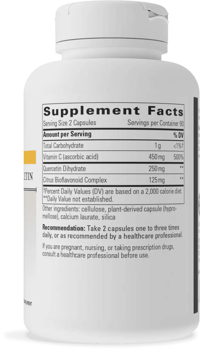 Vitamin C W/ Quercetin+ Citrus 180 Caps