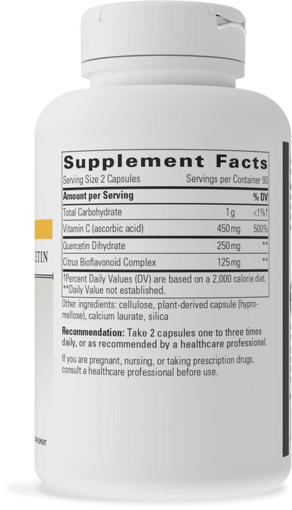 Vitamin C W/ Quercetin+ Citrus 180 Caps