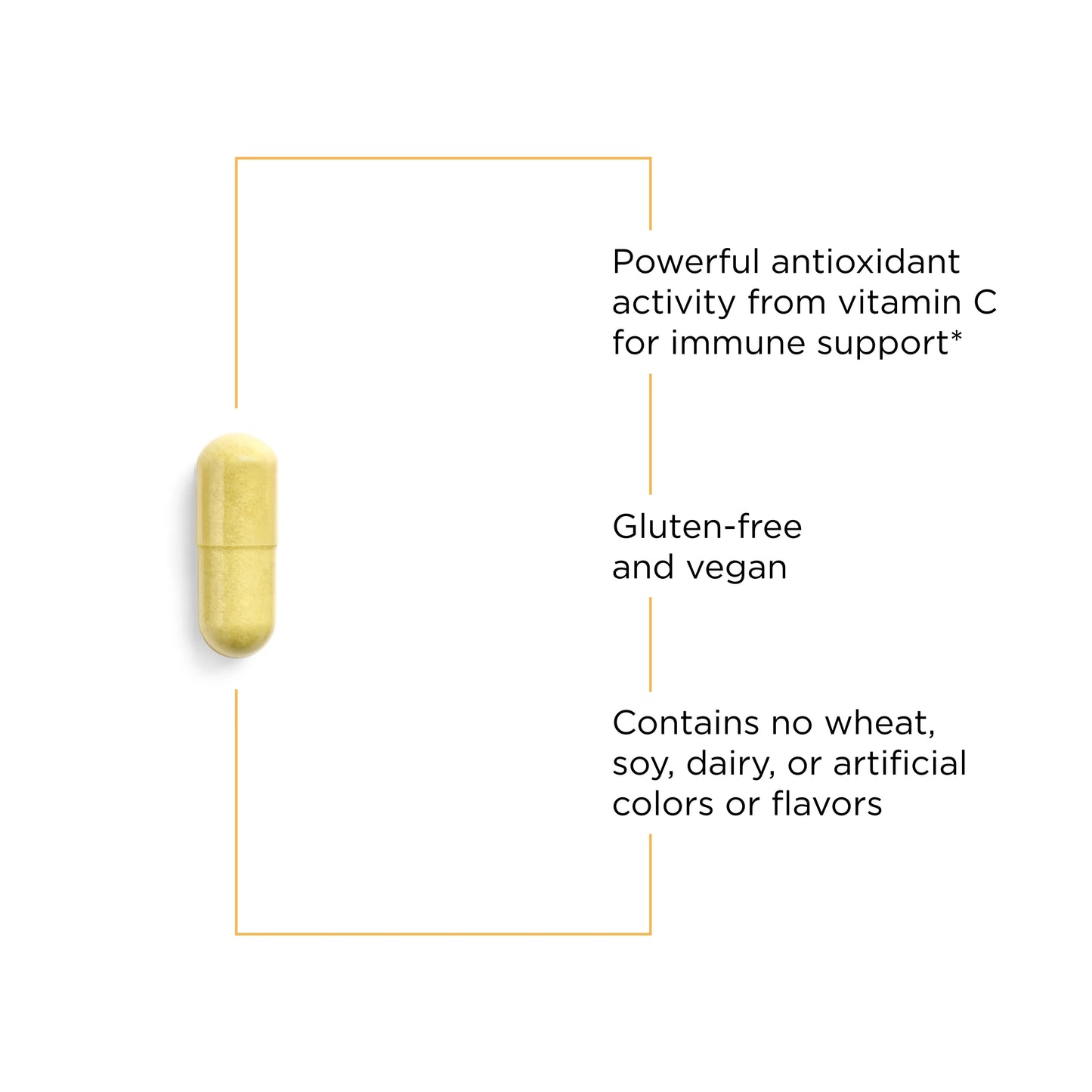 Vitamin C W/ Quercetin+ Citrus 180 Caps