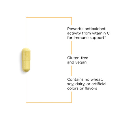 Vitamin C W/ Quercetin+ Citrus 180 Caps