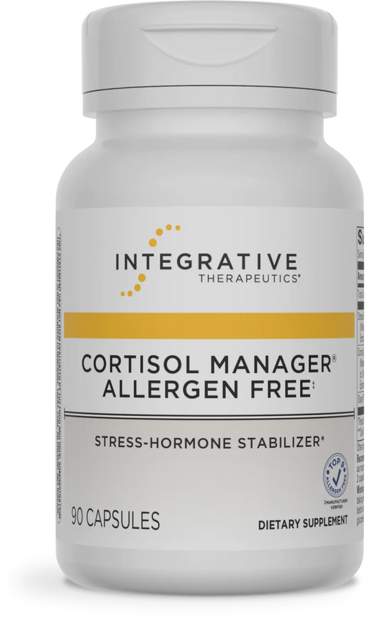 Cortisol Manager Allergen Free 90 Caps