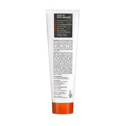 Whitening AntiplaqueToothpaste - Charcoal + Black Seed Oil Toothpaste 4 oz