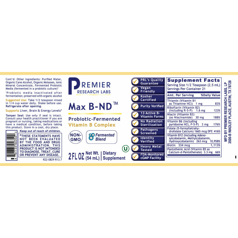Max B-ND  2 fl oz