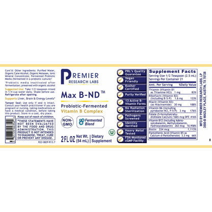 Max B-ND  2 fl oz