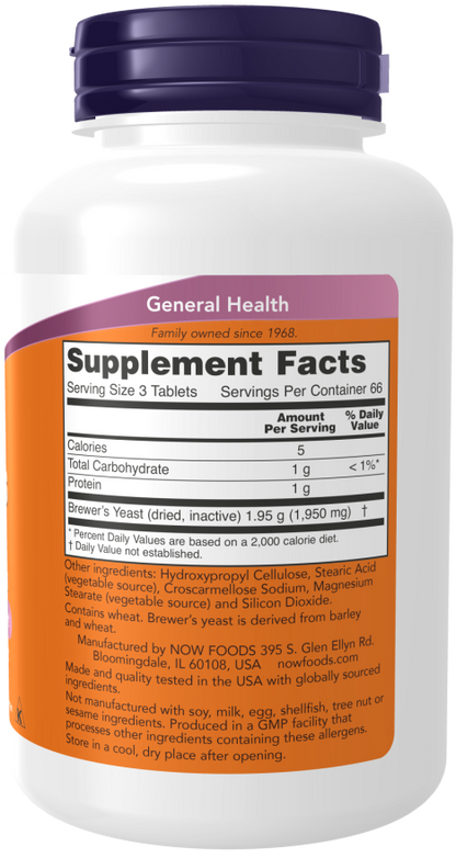 Brewers Yeast 650mg  200 tabs