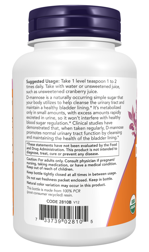 D Mannose Powder  3 oz