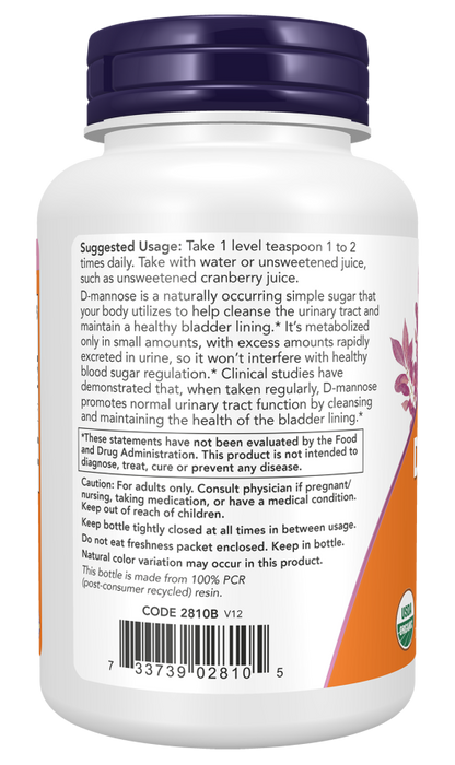 D Mannose Powder  3 oz