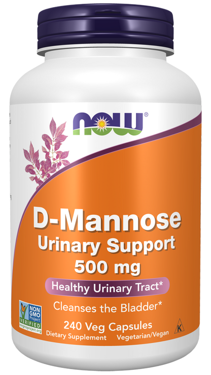 D-Mannose 500mg  240 Veg Caps