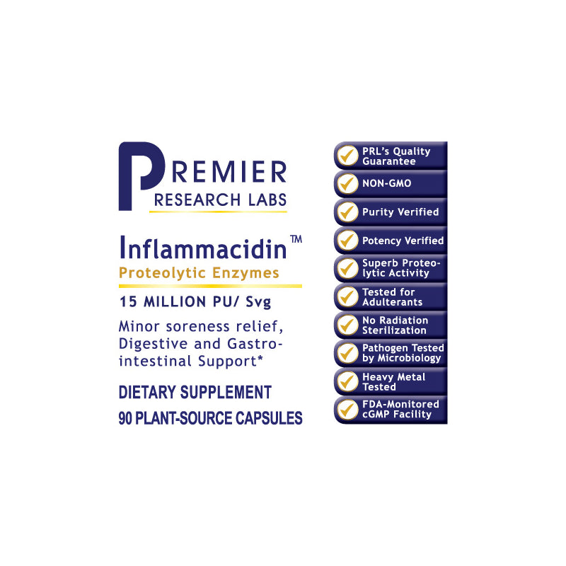 Inflammacidin (Phyto-Zymes)  90 Caps