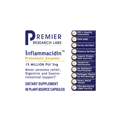 Inflammacidin (Phyto-Zymes)  90 Caps