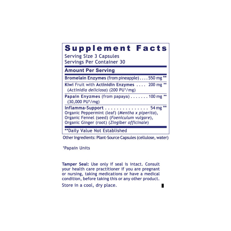 Inflammacidin (Phyto-Zymes)  90 Caps