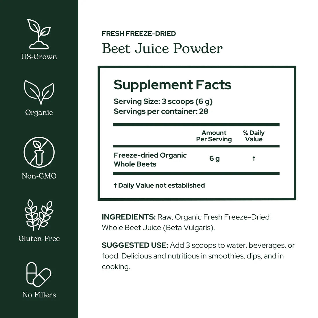 BEET JUICE 3.2 oz