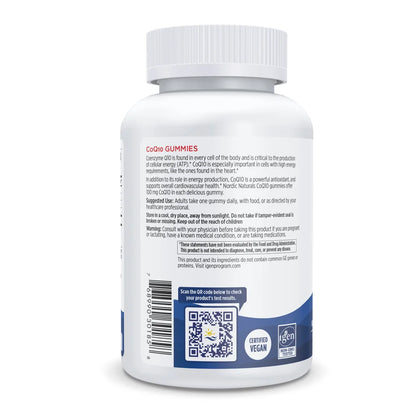 CoQ10 Gummies Strawberry  60 Gummies