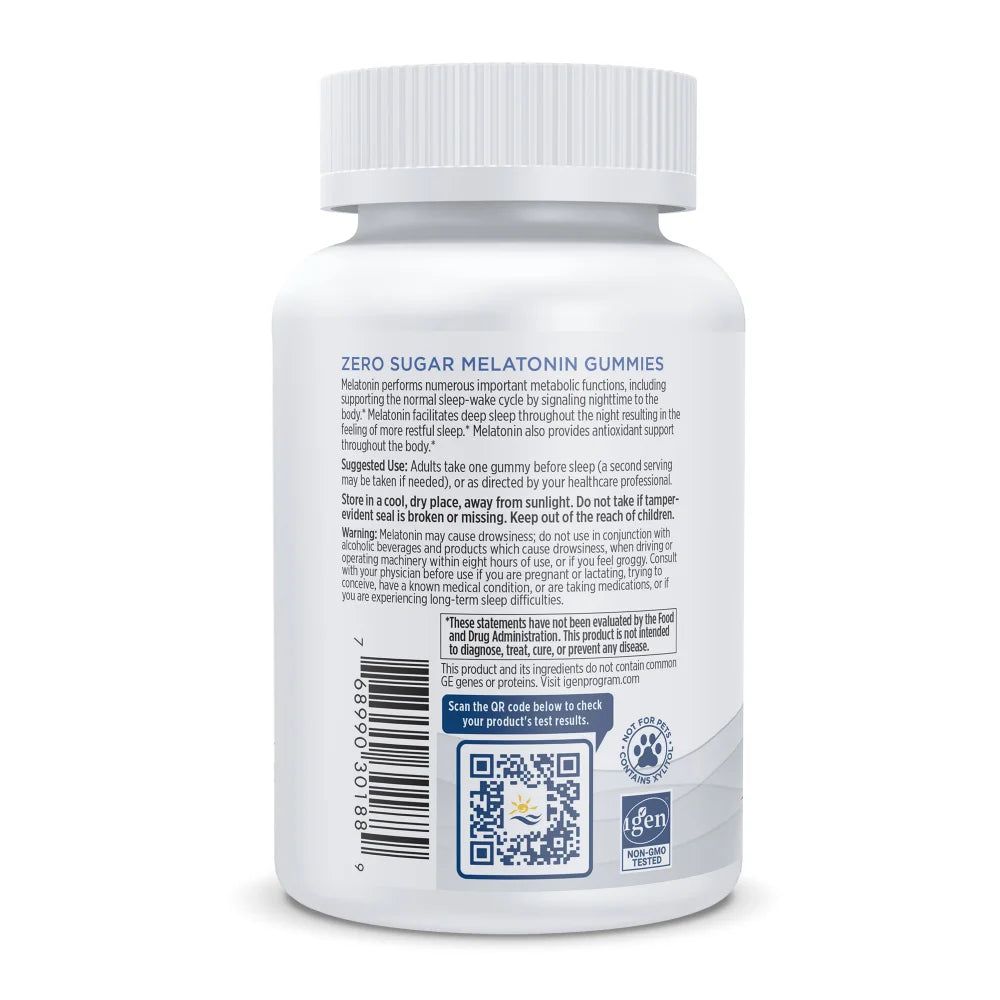 Melatonin-Raspberry  60 Gummies