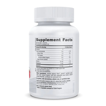 Melatonin-Raspberry  60 Gummies
