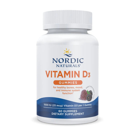 Vitamin D3 Gummies Wild Berry  60 Gummies