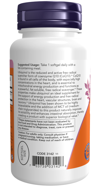 Ubiquinol 100mg  60 SG