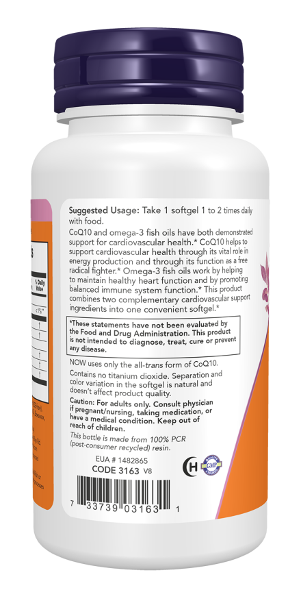 CoQ10 60mg with Omega3  60 SG