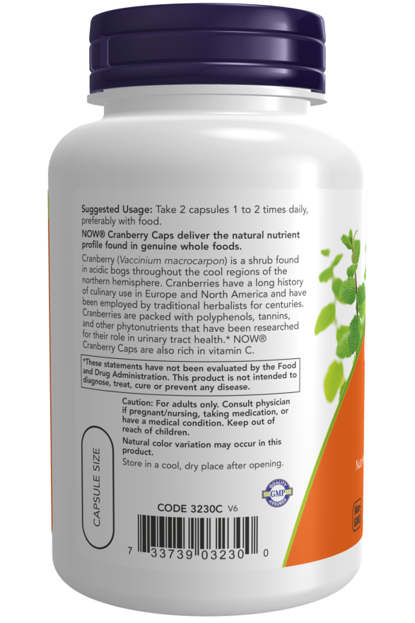 Cranberry Caps 100 Veg Caps