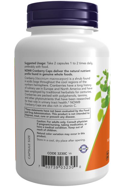 Cranberry Caps 100 Veg Caps