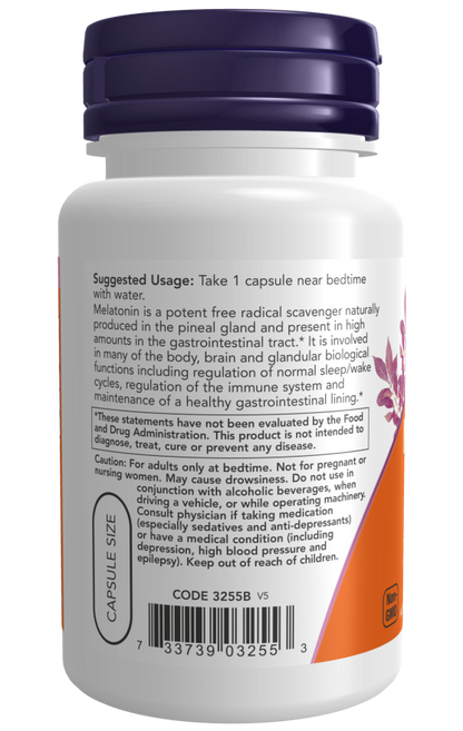 Melatonin 3mg 180 Veg Caps