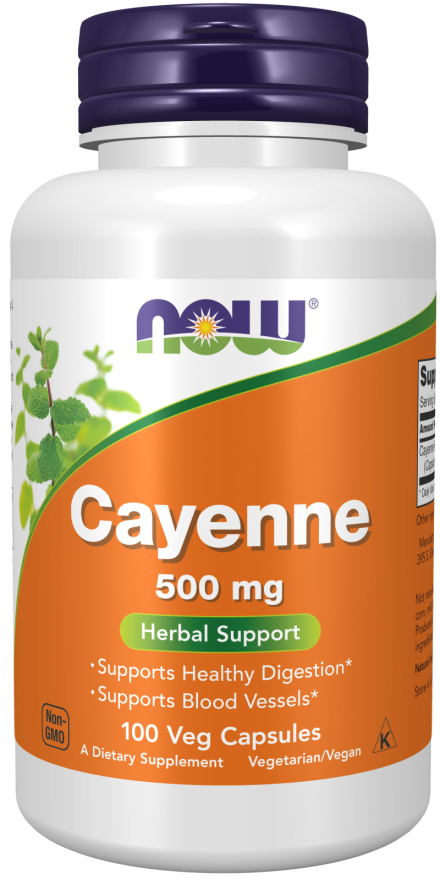 Cayenne 500mg  100 Veg Caps