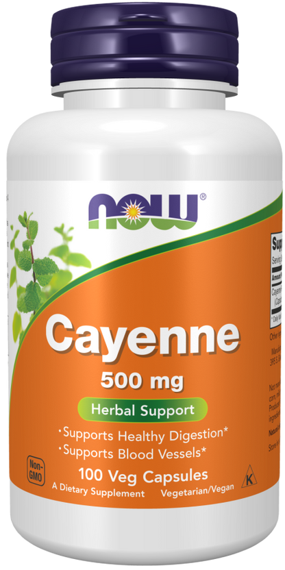 Cayenne 500mg  100 Veg Caps