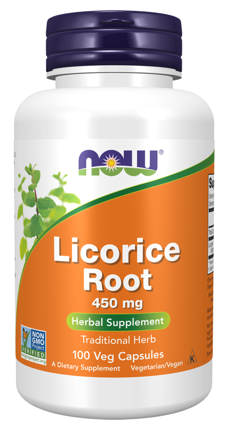 Licorice Root 450mg 100 Veg Caps