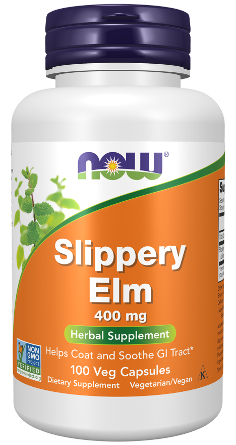 Slippery Elm 400mg  100 Veg Caps