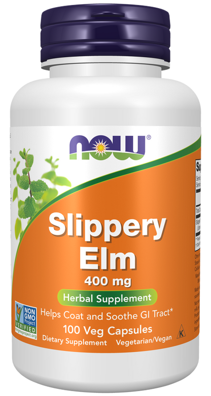 Slippery Elm 400mg  100 Veg Caps