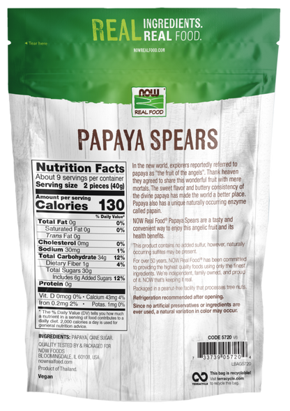 Papaya Spears  12 oz
