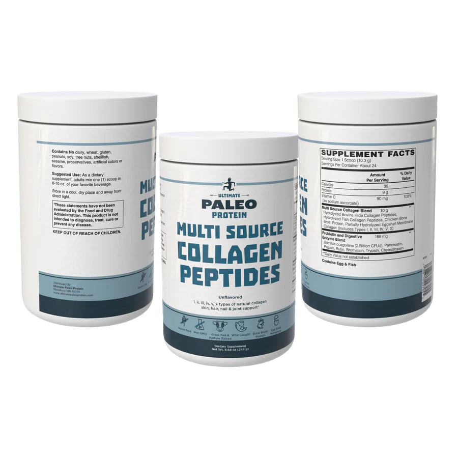 Multi Source Collagen Peptides  8.68 oz