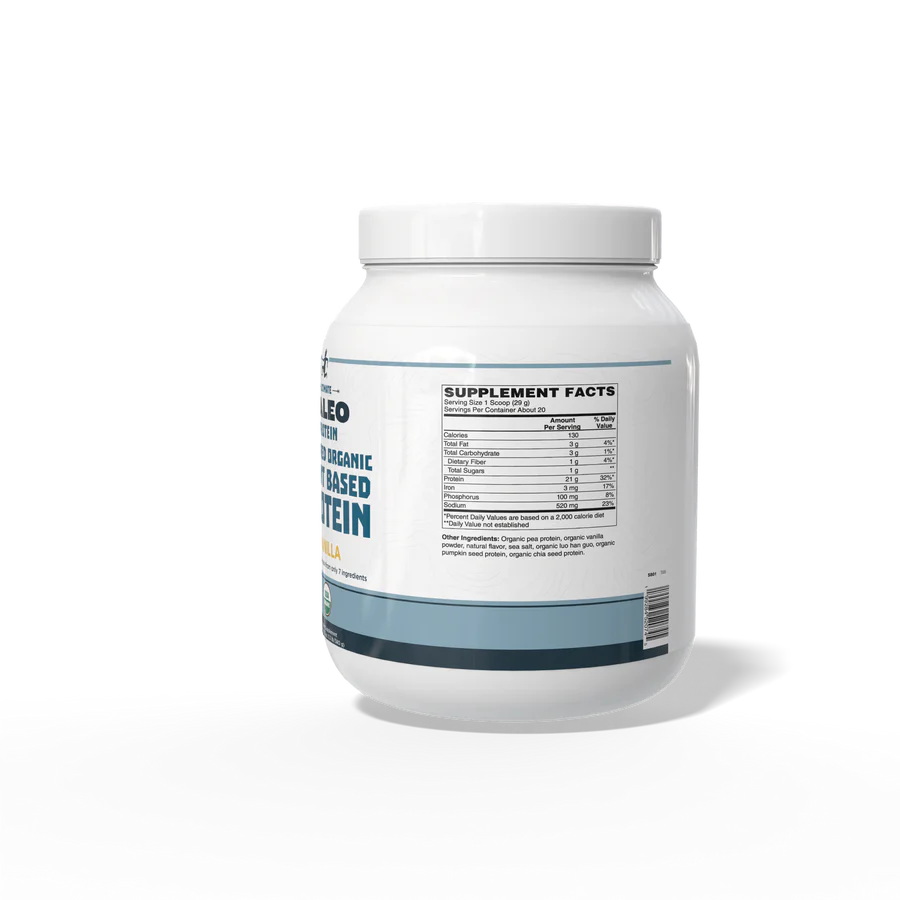 Organic Plant Protein-Vanilla