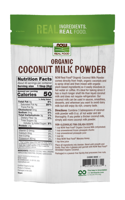 Organic Coconut Milk Powder  12 oz