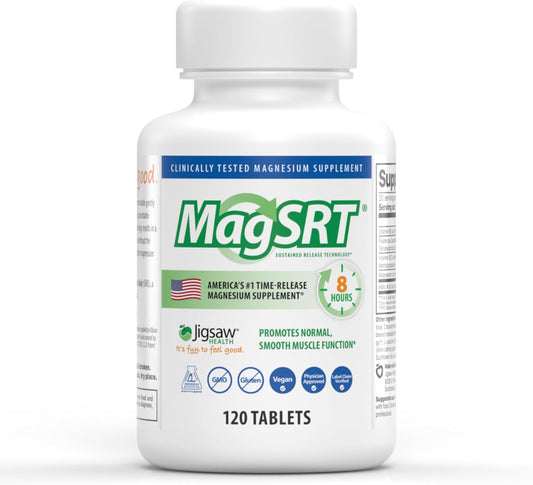 Magnesium W/ Srt  120 Tabs