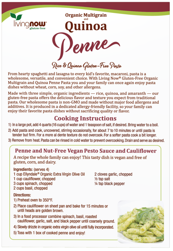 Quinoa Penne Pasta 8 oz