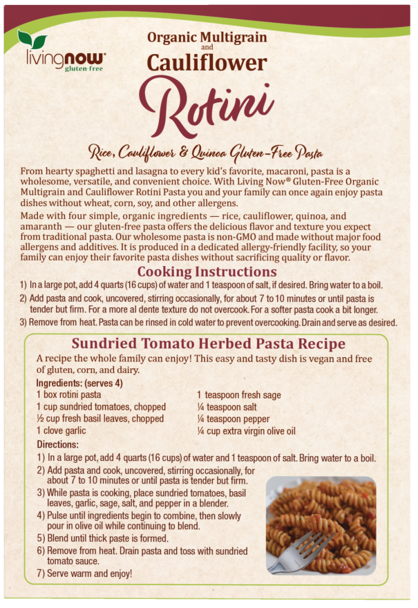 Cauliflower Rotini   8 oz