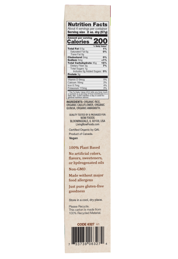 Cauliflower Rotini   8 oz