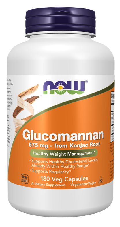 Glucommanan 575mg  180 Veg Caps