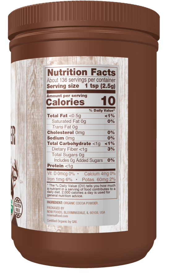 Organic Cocoa Powder  12 oz