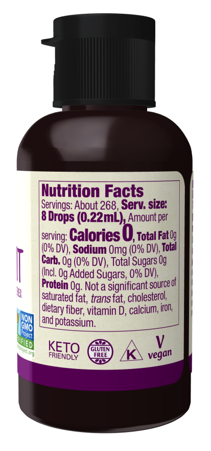 Organic Liquid Monk Fruit  8 fl oz