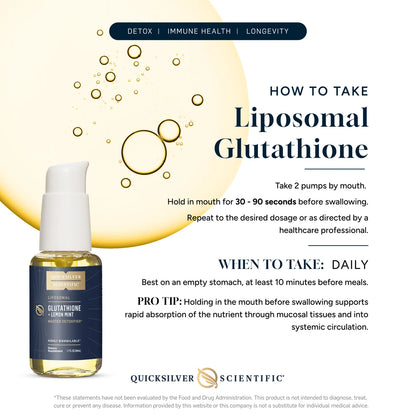 Liposomal Glutathione  1.7 oz