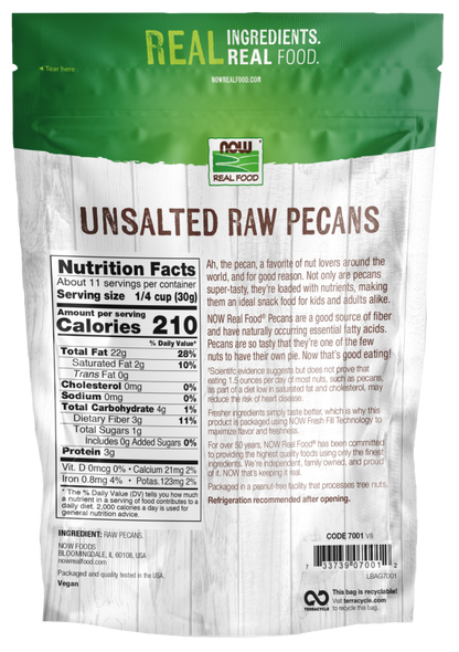 Pecans Raw 12 oz