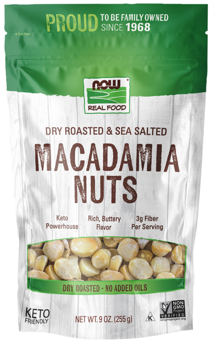 Macadamia Roasted + Salted  9 oz