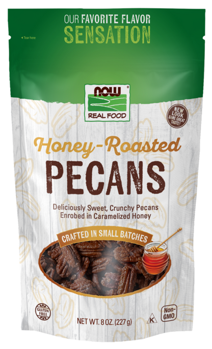Honey Roasted Pecans  8 oz