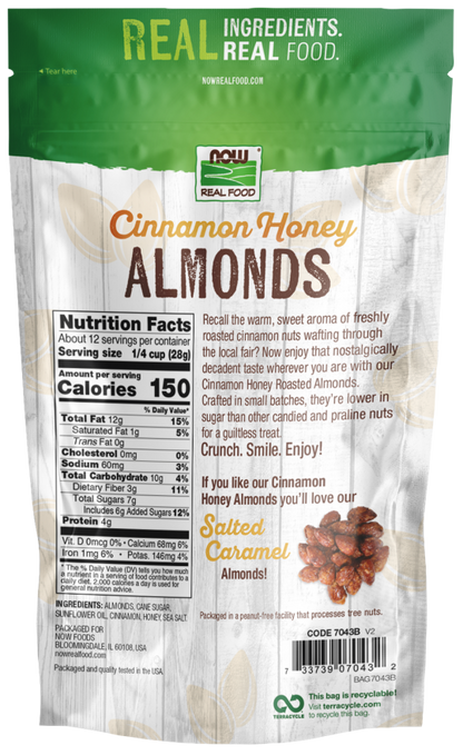 Cinnamon Honey Almonds 12 oz