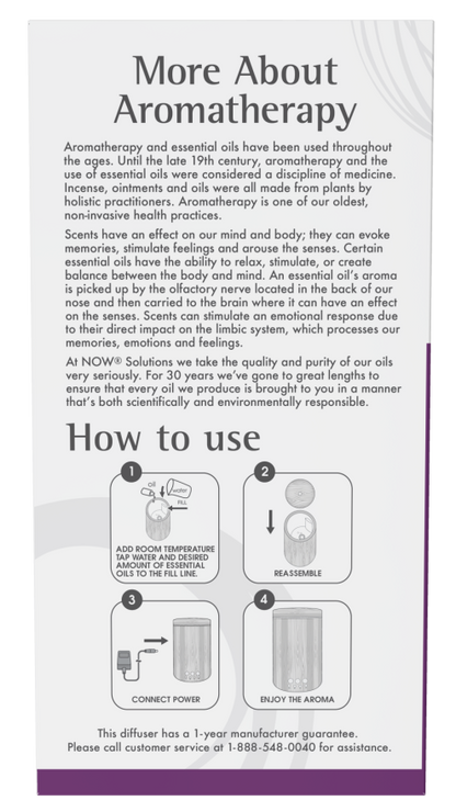 Ultrasonic Real Bamboo Diffuser