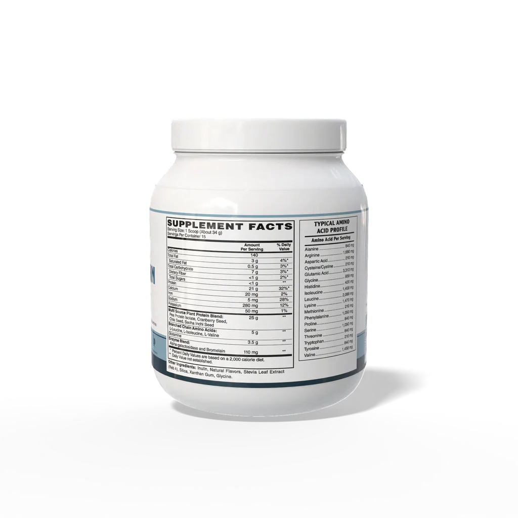 Plant Protein-Vanilla 1Lb