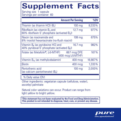 B Complex Plus 60 Caps